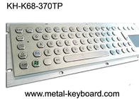 Stabilna klawiatura przemysłowa z klawiaturą dotykową 70 klawiszy, metalowa klawiatura touchpada