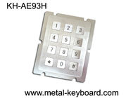Metalowa klawiatura do montażu na panelu z 12 klawiszami dla systemu kontroli dostępu