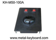 Metalowy panel do montażu przemysłowego Urządzenie wskazujące Trackball Mouse Medical / Marine Applied