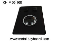 Mysz z kontrolą ruchu morskiego z metalową płytą Black Metal i tarczą 50MM Resin Trackball
