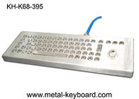 Stand Alone Vandal Proof Keyboard 70 Metalowy układ klawiatury komputerowej i myszki Trackball