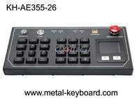 Plastikowe przyciski Odporna klawiatura z metalowym panelem IP54