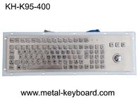 Metalowa klawiatura SS do montażu panelowego IP65 z trackballem
