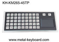 PS / 2 45 klawiszy 5VDC Metalowa klawiatura do montażu na panelu z panelem dotykowym