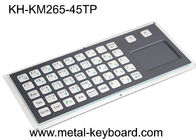 PS / 2 45 klawiszy 5VDC Metalowa klawiatura do montażu na panelu z panelem dotykowym