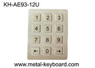 Dostosowana klawiatura numeryczna ze stali nierdzewnej Interfejs USB Metalowa kopuła Podłącz klucz do PCB