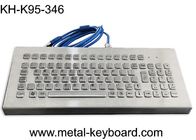 95 klawiszy PS2 USB Klawiatura ze stali nierdzewnej FCC z klawiaturą numeryczną