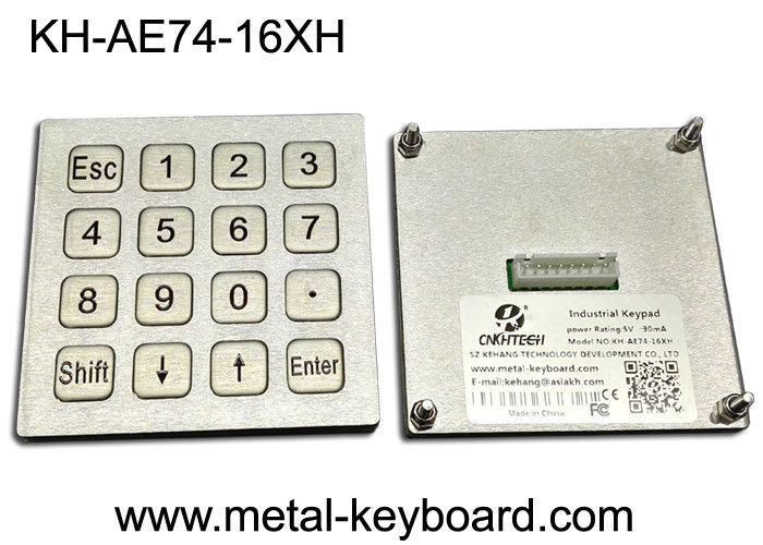 Układ 4x4 Przemysłowa klawiatura PC Matrix Port USB do stacji benzynowej kiosku