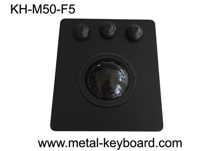 50mm Black Panel Mountball Wysoka czułość PS / 2 / USB Interface OEM / ODM Dostępny