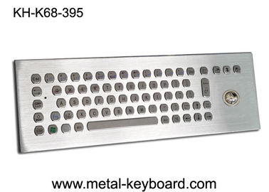 67 klawiszy Metalowa stacja dokująca Industrial keyboard with Trackball for Industrial Control Platform