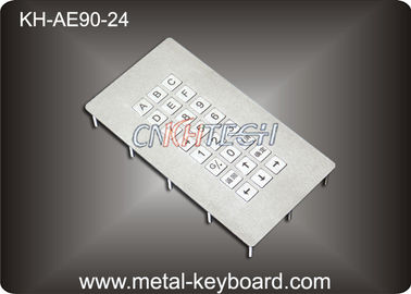 24 Keys Metal Industrial Rugged vandal proof keyboard IP65 Weatherproof