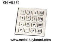 Chwytak 16 klawiszy Klawiatura ze stali nierdzewnej Numeryczny z górnym panelem