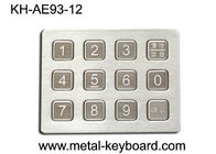 Nierdzewna stalowa klawiatura numeryczna przemysłowa w 3 x 4 matrycowych 12 klawiszach