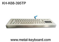 Industrial Ruggedized Keyboard Pulpit Metal Computer Touchpad Dostosowany układ