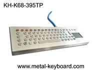 Industrial Ruggedized Keyboard Pulpit Metal Computer Touchpad Dostosowany układ