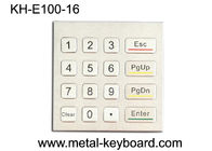 10mA Wytrzymała wodoodporna klawiatura kontroli dostępu 16-klawiszowa klawiatura numeryczna ze stali nierdzewnej