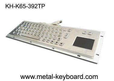 Panel ze stali nierdzewnej Kiosk Laptop Mechaniczna klawiatura IP65 Wtyczka USB