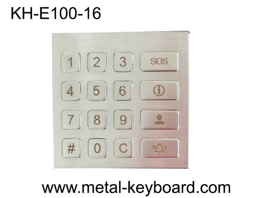 Kiosk Metalowy PinPad z wodoodporną klawiaturą wandaloodporną