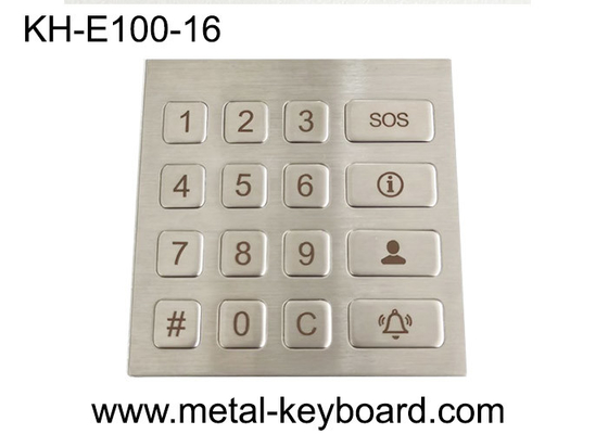 Kiosk Metalowy PinPad z wodoodporną klawiaturą wandaloodporną